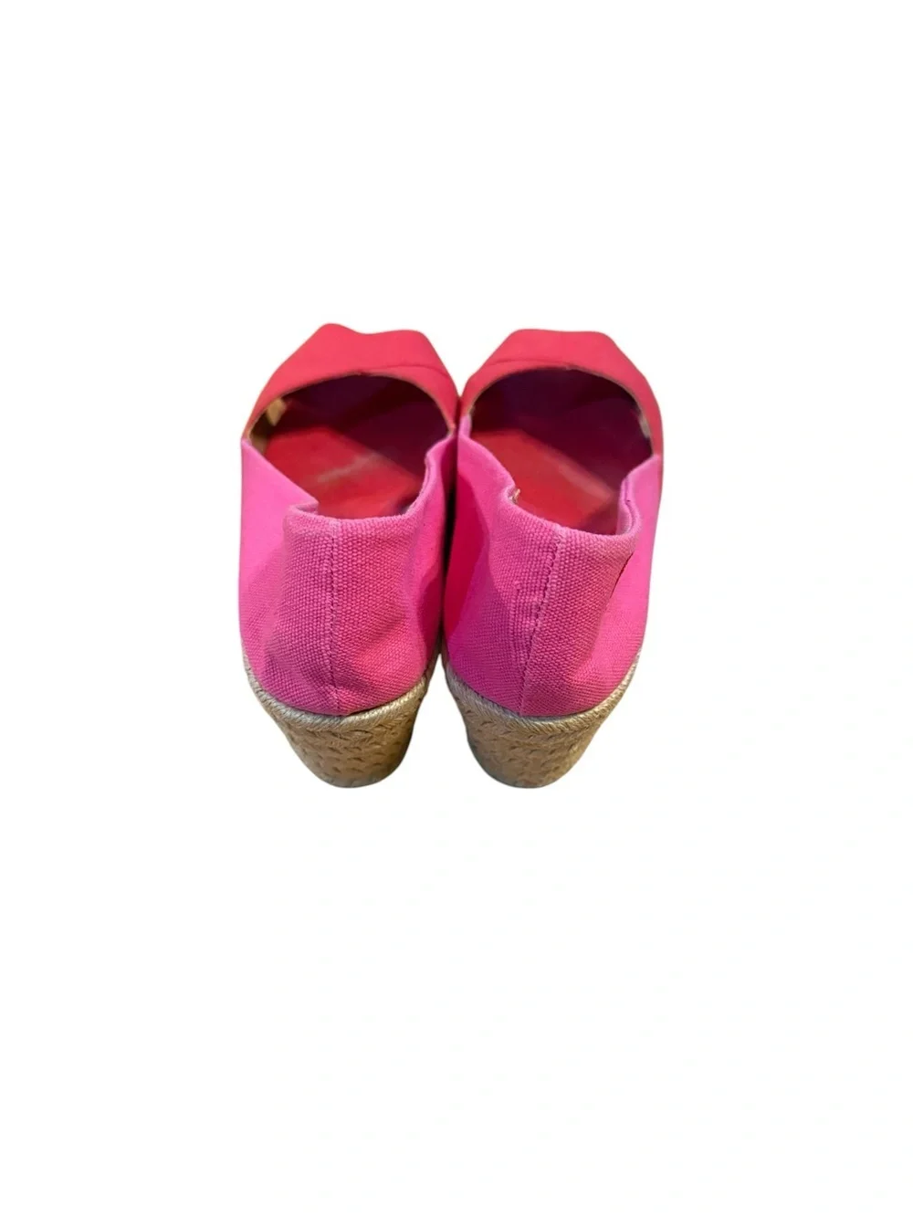 Tory Burch Women’s Pink Crisscross Open-Toe Flats